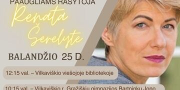 Susitikimas su knygų paaugliams rašytoja Renata Šerelyte