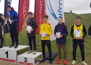 Varžybose puikiai pasirodė Vilkaviškio miesto lengvosios atletikos sporto klubo bėgikai