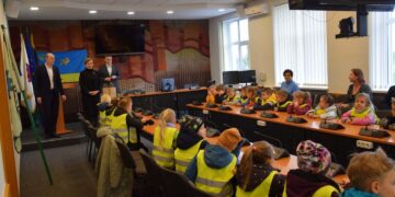 Vilkaviškio rajono savivaldybėje lankėsi mažieji rajono gyventojai