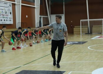 Vilkaviškio sporto ir pramogų centre - Olimpinio čempiono V. Chomičiaus apsilankymas