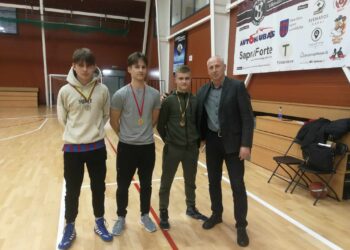 Vilkaviškio sporto ir pramogų centre vyko trikovės varžybos