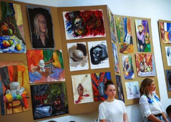 Meno mokyklos dailės skyriui – 50