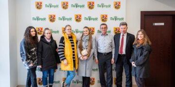 Vytauto Didžiojo universiteto Žemės ūkio akademijos studentai domėjosi Marijampolės savivaldybės įgyvendintų projektų praktika