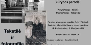 „TEKSTILĖ IR FOTOGRAFIJA. ALMYRA IR THOMAS WEIGEL“