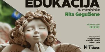 Keramikos edukacija su menininke Rita Gegužiene