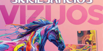 Birutės ir Kristinos Labutyčių kūrybos paroda „Skriejančios vizijos” Tautkaičiuose