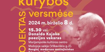 Donaldo Kajoko poezijos vakaras ir Klaipėdos pilies teatro spektaklis