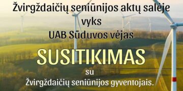 UAB „Sūduvos vėjas“ susitikimas su Žvirgždaičių seniūnijos gyventojais