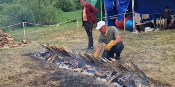 Kriūkuose vyko tradicinė Žiobrinių šventė
