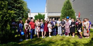 Paskutinio skambučio šventė Kudirkos Naumiesčio skyriuje