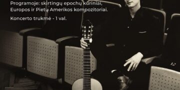 Klasikinės gitaros koncertas - Lukas Isaak