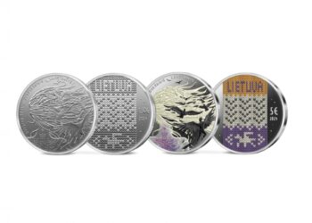 Kolekcinės monetos pagal pasaką „Dvylika brolių, juodvarniais lakstančių“