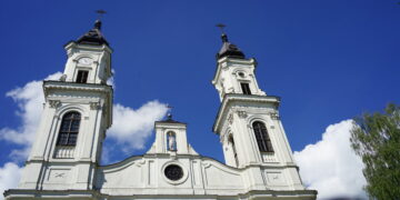 Bus tvarkomi Marijampolės Šv. Arkangelo Mykolo mažosios bazilikos bokštai