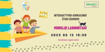 Interaktyvus-edukacinis žygis šeimoms „Murklių labirintais“