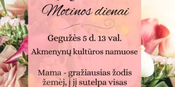 Koncertas Motinos dienai Akmenynuose