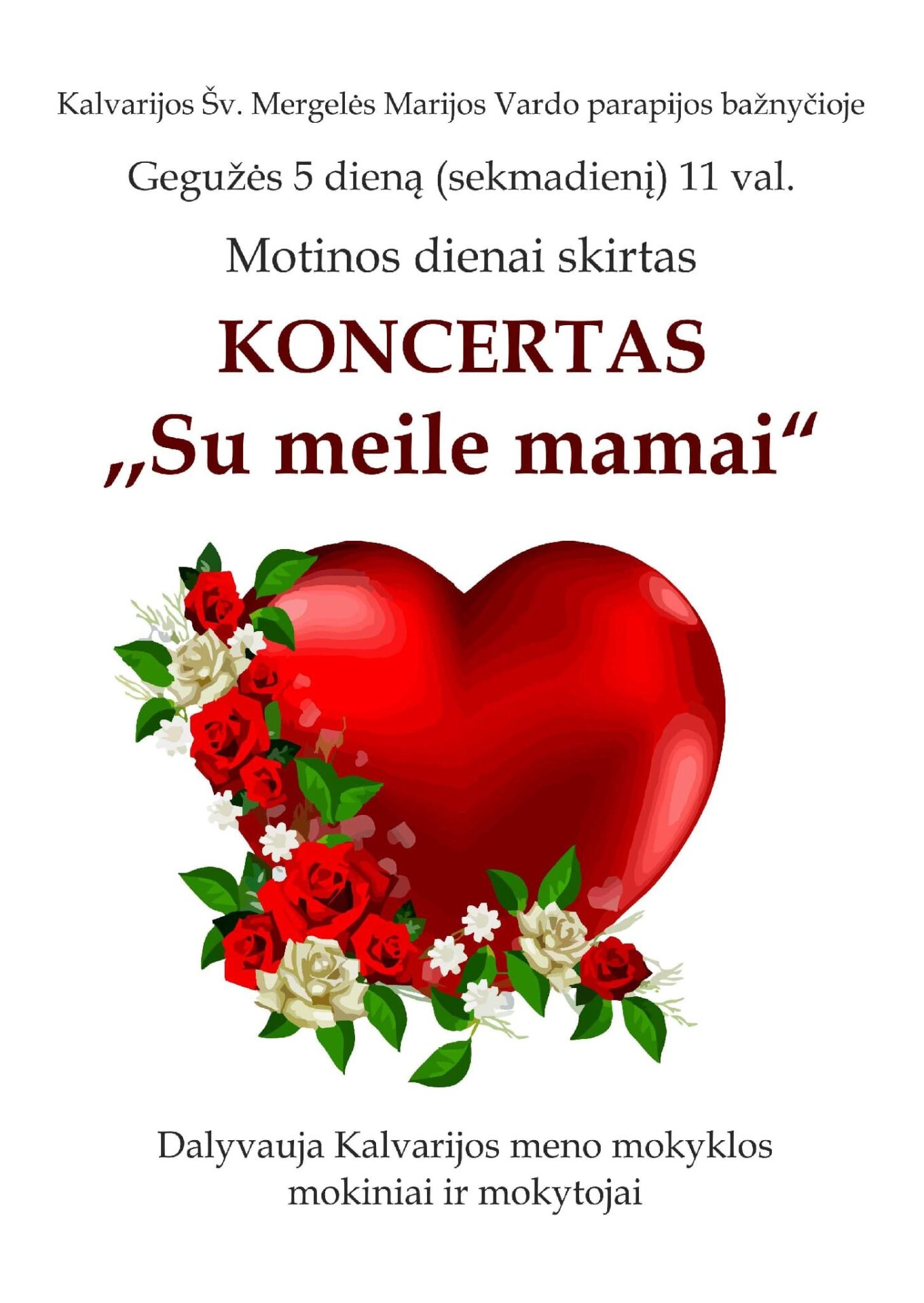 Koncertas „Su meile mamai“