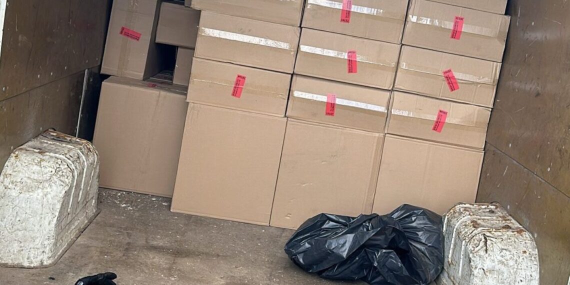 Marijampolėje sulaikytas kontrabandos krovinys, kurio vertė siekia 190000 eurų