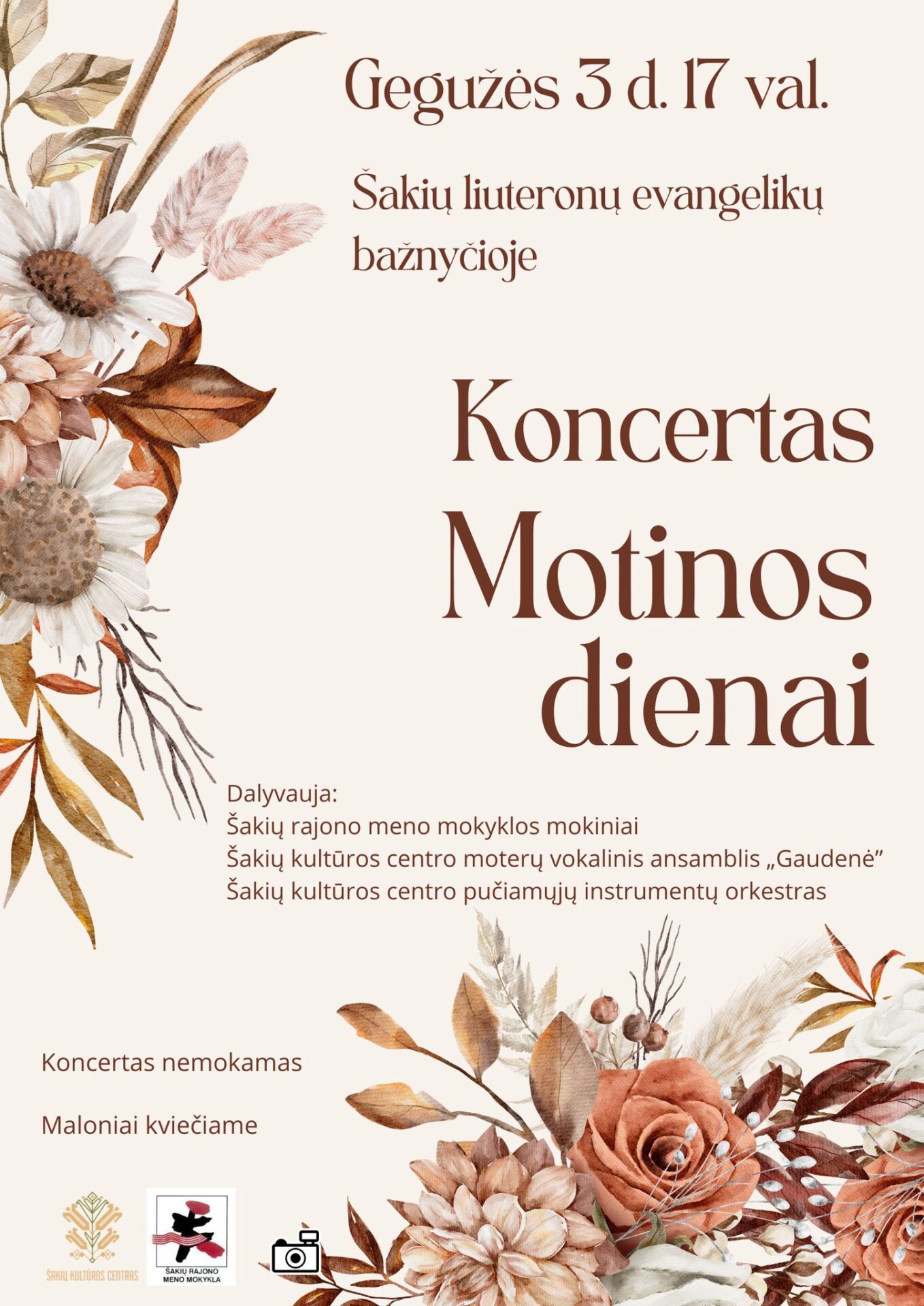 MOTINOS DIENAI SKIRTAS KONCERTAS