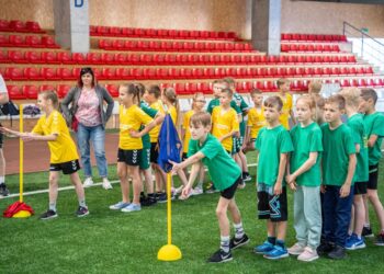 Marijampolėje vyko nacionalinės vaikų fizinio aktyvumo žaidynės