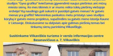 Paskaita-atvira diskusija „Gatvės menas“