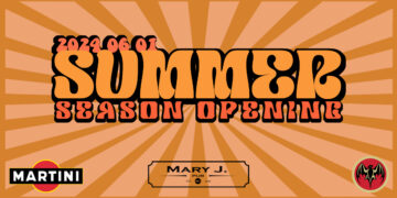 SUMMER SEASON OPENING Mary J. Pub terasos atidarymas