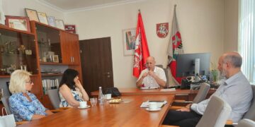 Šakių rajono savivaldybėje lankėsi Marijampolės kolegijos atstovės