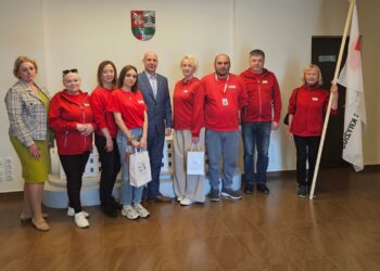 Šakiuose lankėsi Raudonojo Kryžiaus atstovai