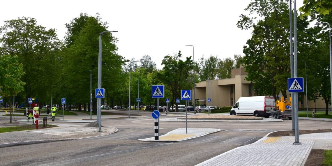 Savaitgalį Vilkaviškyje atidaroma rekonstruota Vytauto, Statybininkų ir Kapų gatvių sankryža