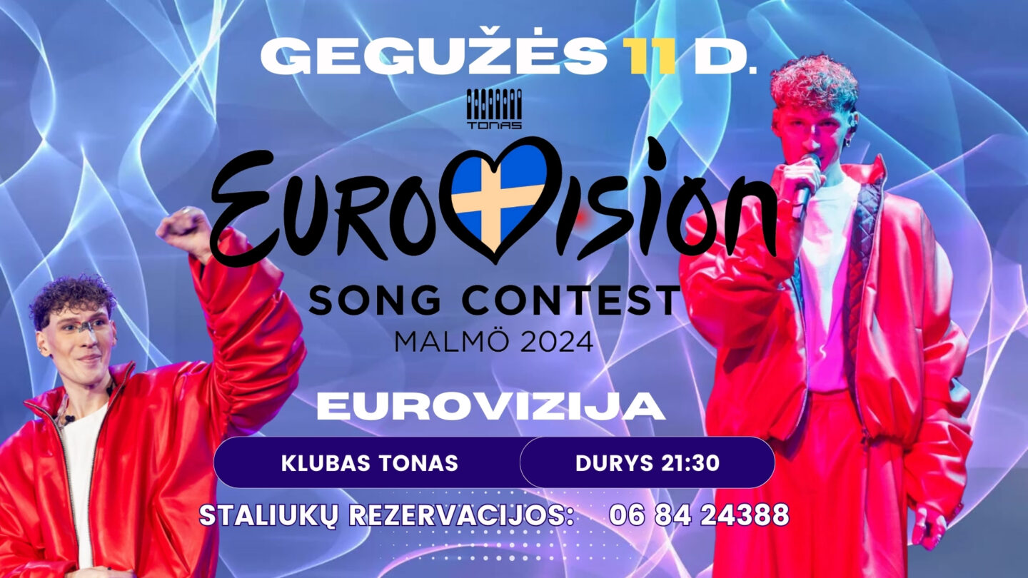 Tiesioginė transliacija - EUROVIZIJOS FINALAS