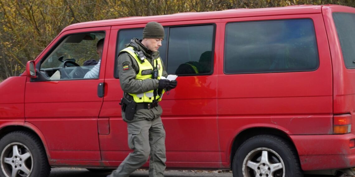 Sulaikyto mikroautobuso paieška Nyderlanduose buvo paskelbta vos prieš keletą valandų