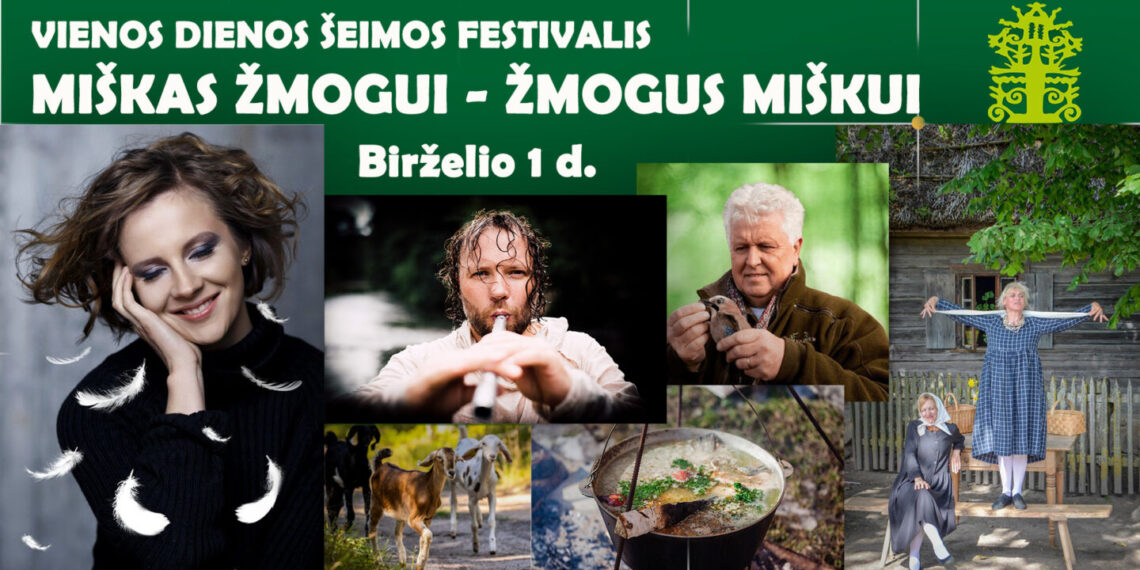 Kazlų Rūdoje vyks vienos dienos šeimos festivalis „Miškas žmogui - žmogus miškui"