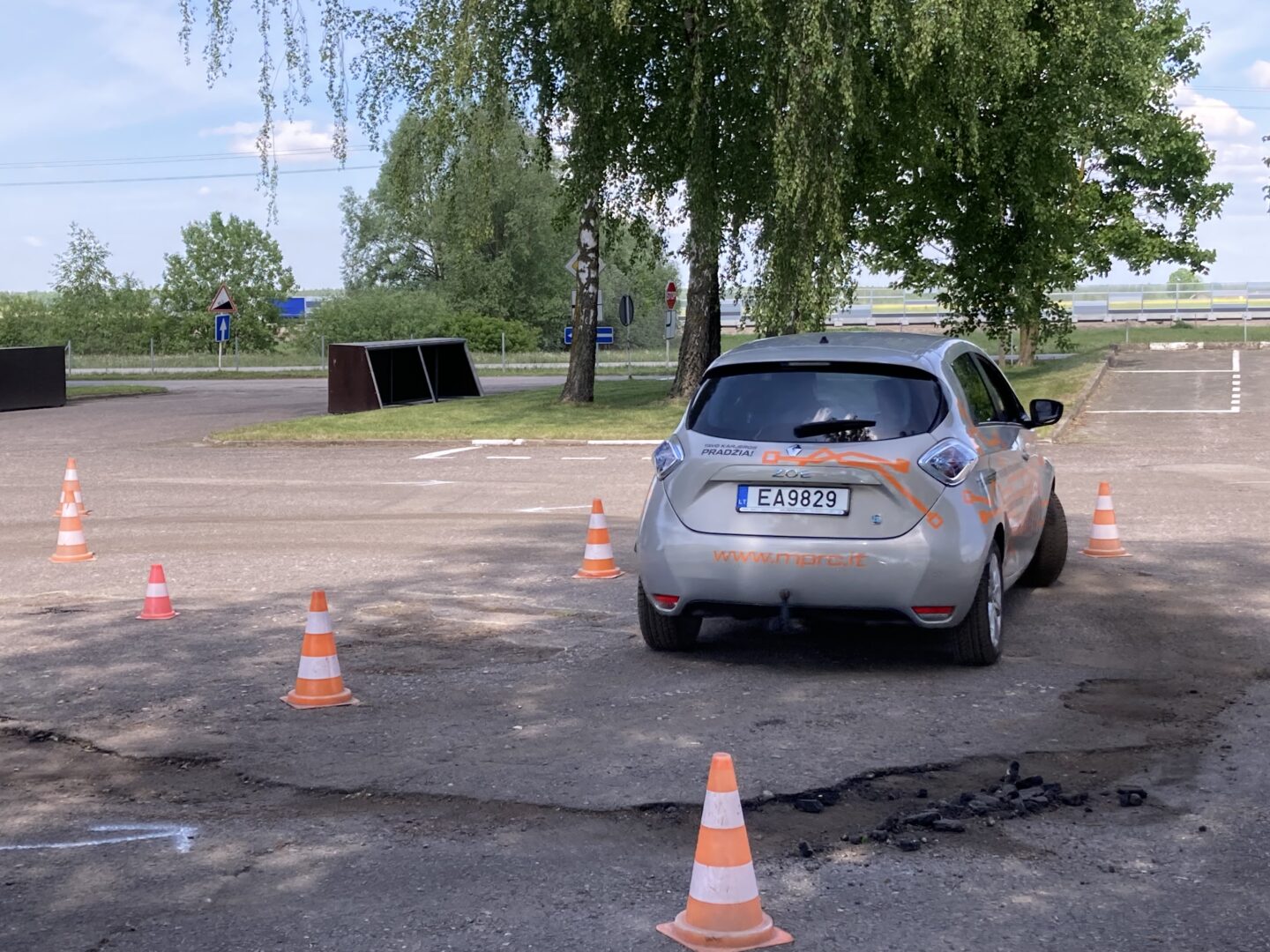 Meistriškumo konkurse vertintas ne tik ne grietis, bet ir taisyklingas trasos įveikimas