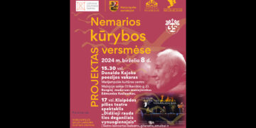 Donaldo Kajoko poezija – skaitymuose ir spektaklyje