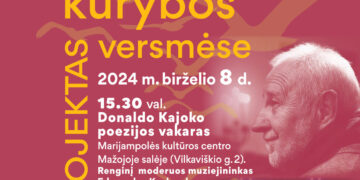 Donaldo Kajoko poezija – skaitymuose ir spektaklyje