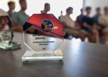 Įvyko 2006 metais gimusių Marijampolės futbolo centro akademijos sportininkų išleistuvės