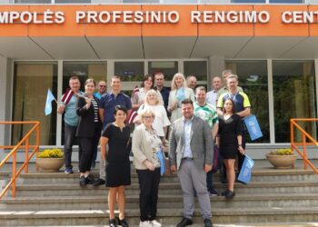 Centre lankėsi svečiai iš Latvijos