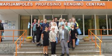 Centre lankėsi svečiai iš Latvijos