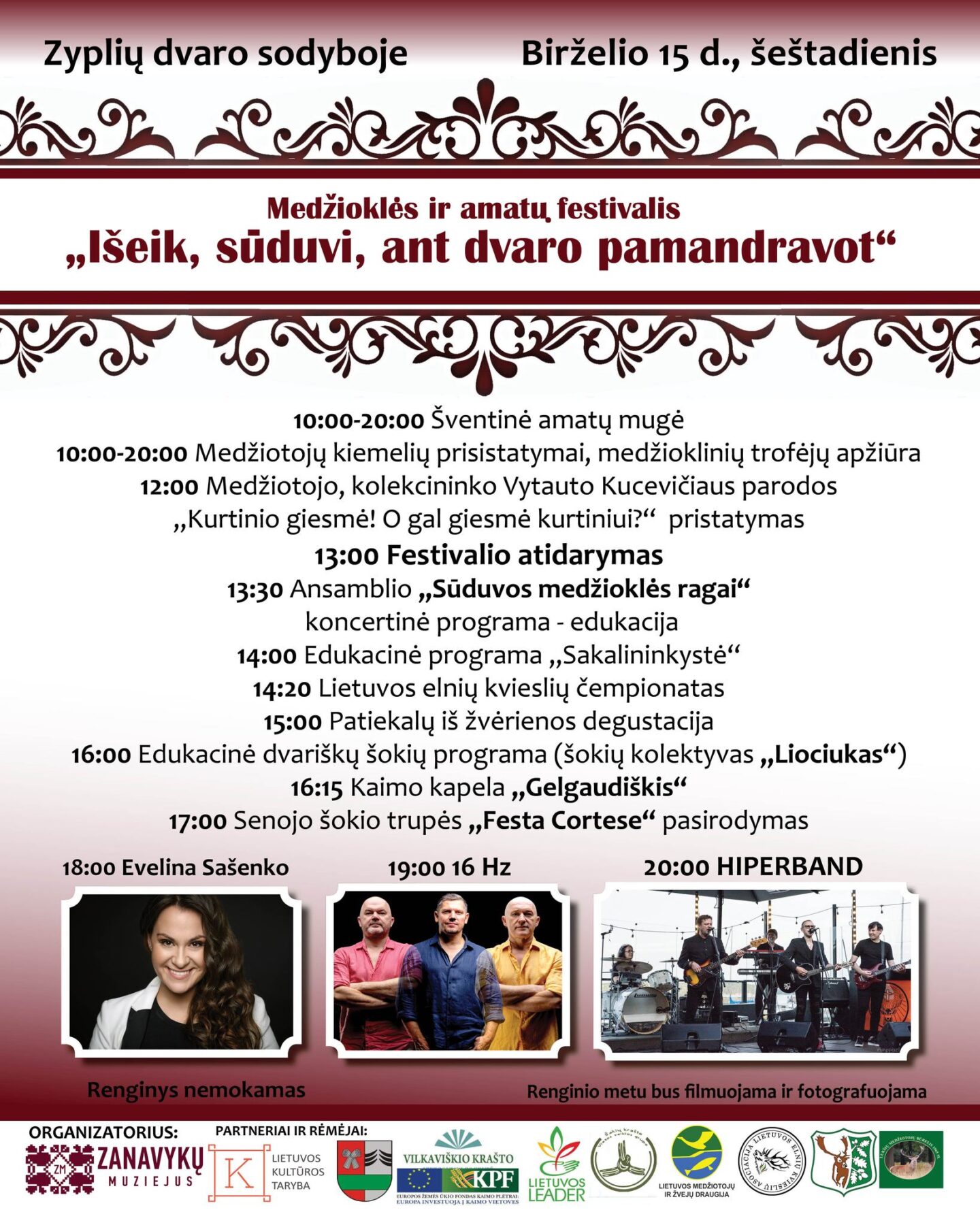 FESTIVALIS „IŠEIK, SŪDUVI, ANT DVARO PAMANDRAVOT“