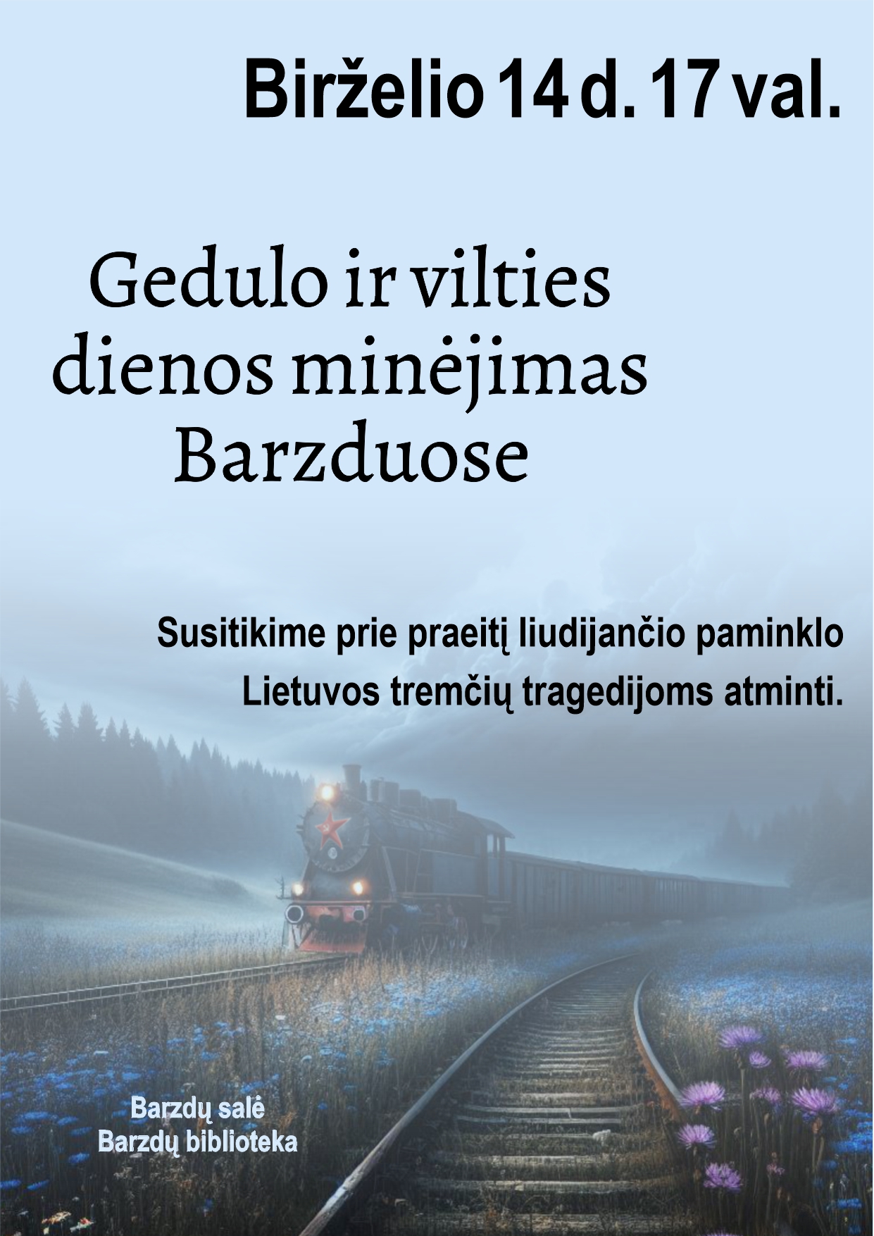 GEDULO IR VILTIES DIENOS MINĖJIMAS Barzduose