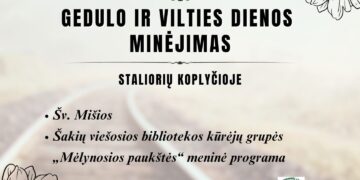GEDULO IR VILTIES DIENOS MINĖJIMAS STALIORIŲ KOPLYČIOJE