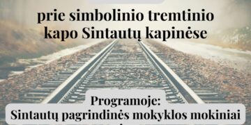 GEDULO IR VILTIES DIENOS MINĖJIMAS Sintautuose