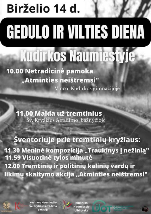 Gedulo ir vilties diena Kudirkos Naumiestyje