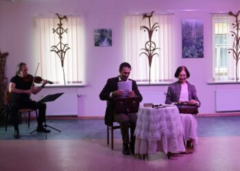 Jurgio Dovydaičio viešojoje bibliotekoje pristatytas „Solo teatro“ spektaklis