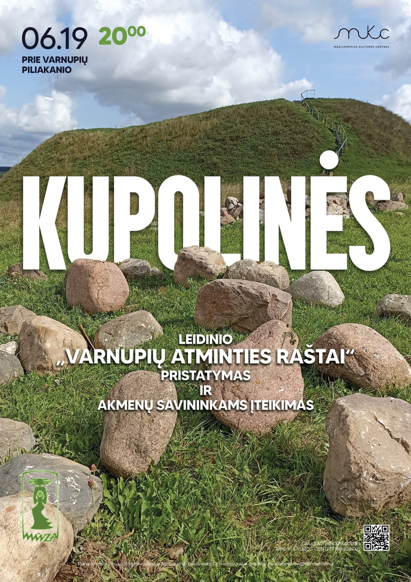 Kupolinės ir leidinio „Varnupių atminties raštai“ pristatymas ir akmenų savininkams įteikimas