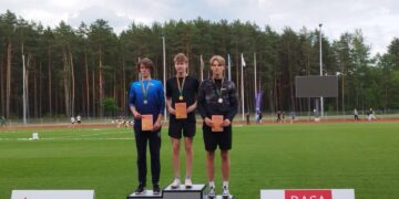 Lietuvos jaunučių lengvosios atletikos čempionate - puikūs šakiečių rezultatai