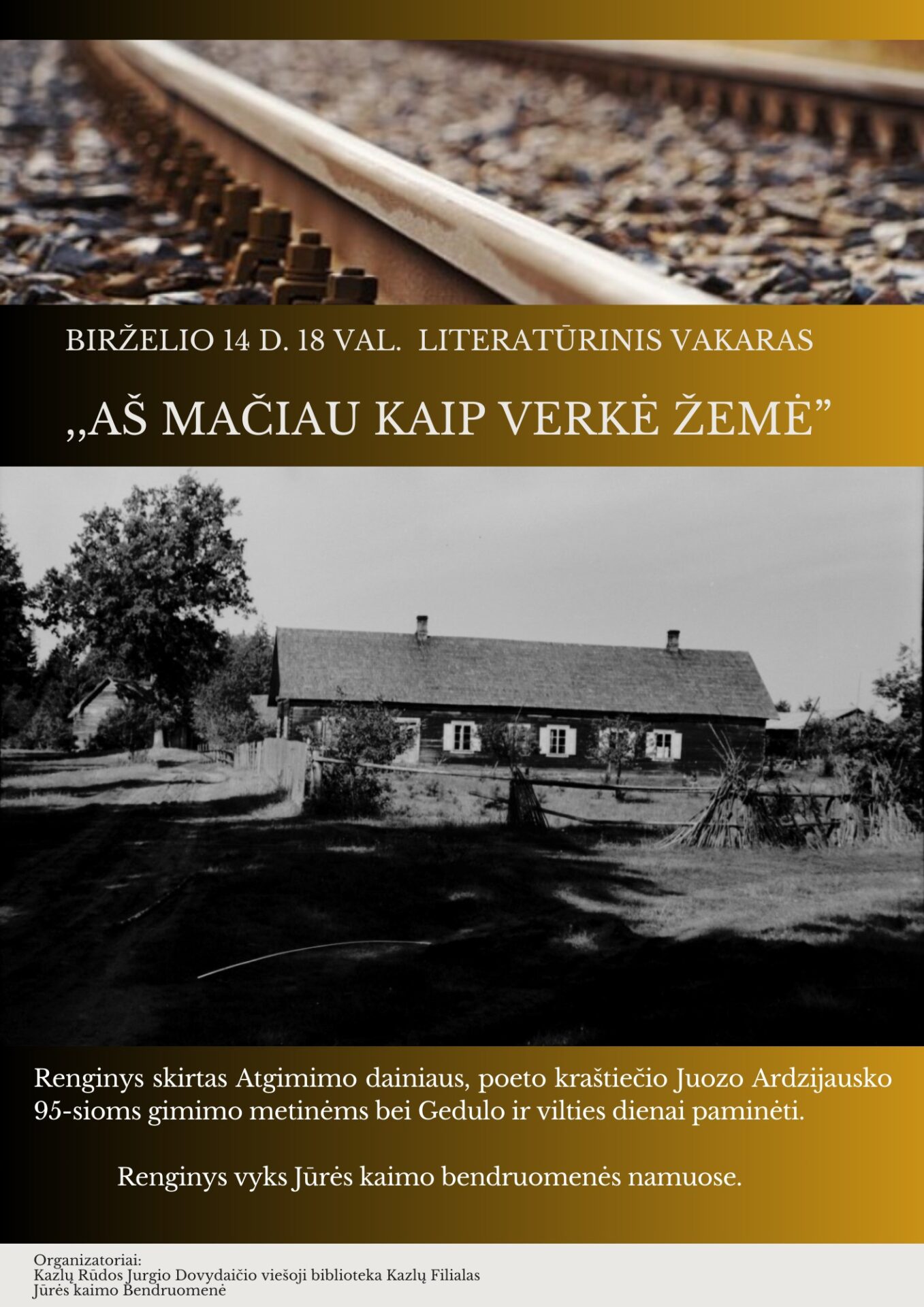 Literatūriniai skaitymai „Aš mačiau kaip verkė žemė“