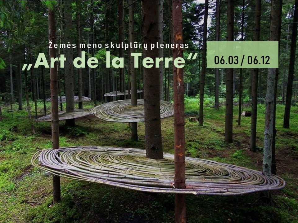 Meno mokyklos Žemės meno skulptūrų plenero „Art de la Terre“ uždarymas