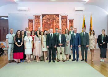 Miesto šventėje sulaukta užsienio šalių delegacijų ir susigiminiavusio Ukrainos Červonogrado miesto meno kolektyvų