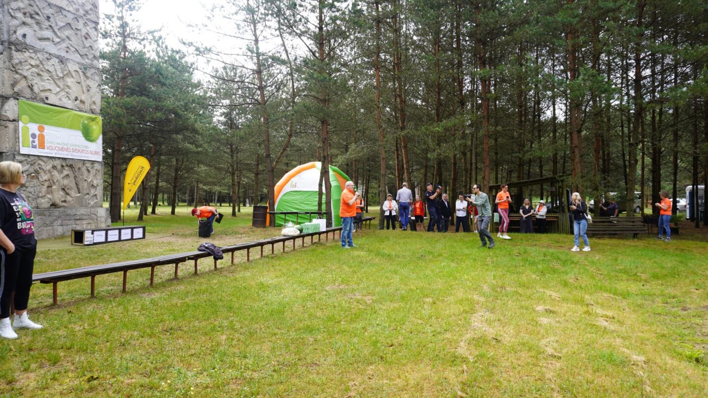 Pagonijos pramogų parke vykusios varžybos