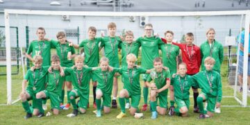 Regioninių jaunučių futbolo lygos pirmenybių finiše Kazlų Rūdos sporto centro futbolininkai tapo prizininkais